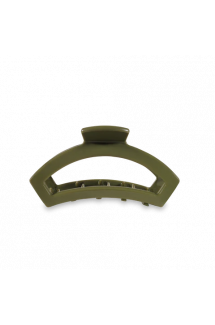 Open Tiny Clip- Olive