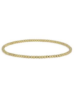 Bozkurt Jewelry 2mm Gold Filled Ball Bracelet