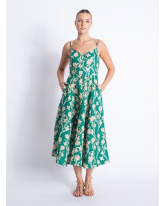 Winona Print Dress