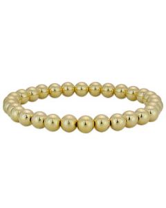 Bozkurt Jewelry 6mm Gold Filled Ball Bracelet