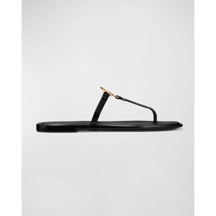 トリーバーチ トングサンダル ROXANNE JELLY 137704 013 BLACK Roxanne Jelly- Black