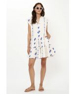 Roll Sleeve Dress
