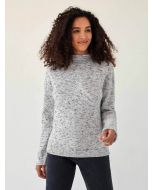 Confetti Stand Neck Sweater