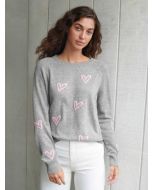 Cashmere Heart Sweatshirt