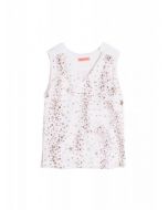 Sequined V-neck Top