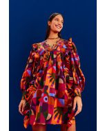 Graphic Toucans Mini Dress