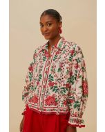 Flower Tapestry Top