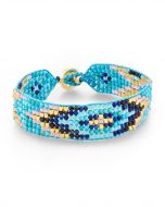 Britt Beaded Bracelet-Blue