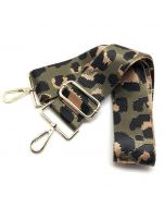 Leopard Canvas Purse Strap