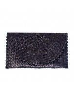 Lizzie Straw Grass Clutch