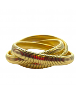 Gold Twisted Cobra Bracelets