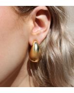 Gold Teardrop Earrings