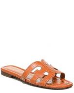 Croco Slide Sandal