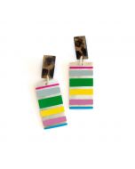 Tortoise Top Rainbow Earring