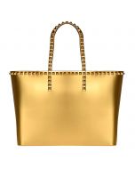 Angelica Large Tote-Metallic