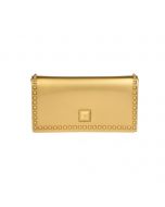 Nora Flap Pochette- Metallic