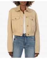 Rumi Cropped Trucker Jacket