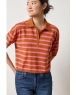 Drop Shoulder Polo Neck Sweater