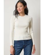Fitted Knit Crewneck