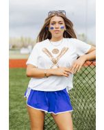 Gold Baseball Tee