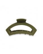 Open Medium Clip- Olive